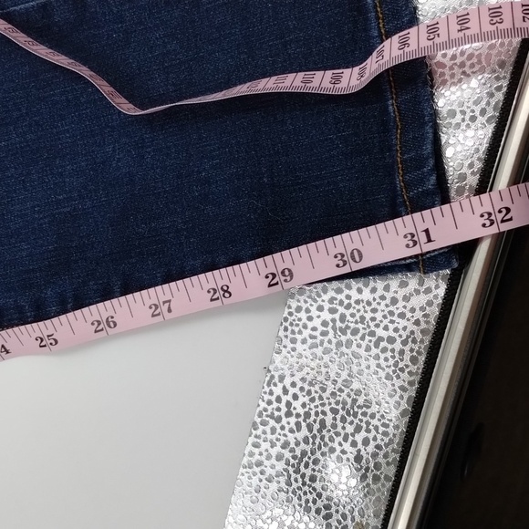 NINE PLANET Whiskering Skinny Jeans size 9 Non distressed 31" inseam - Picture 13 of 13